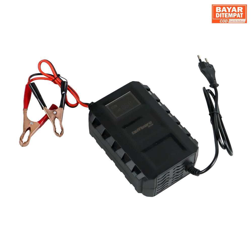 ( ORI ) Taffware Charger Aki Mobil Smart Battery Charger 12V 20-120AH - DXY88