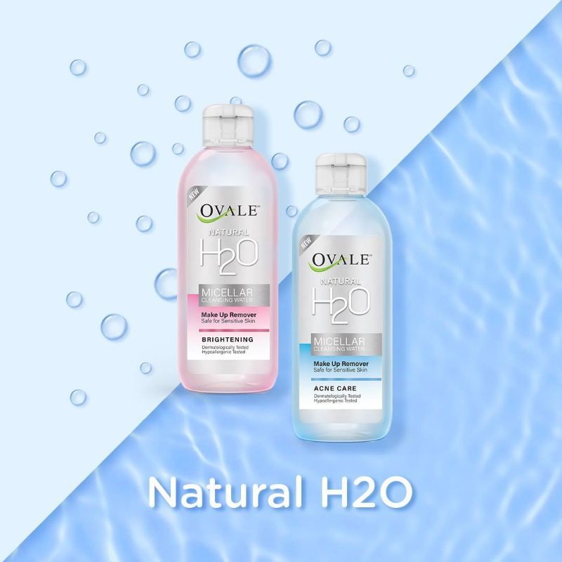 OVALE NATURAL H20 MICELLAR CLEANSING WATER