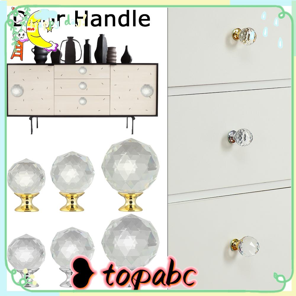 Top Handle Pintu Crystal Diamond Kaca Lemari Dapur Furniture Hardware Gagang Laci