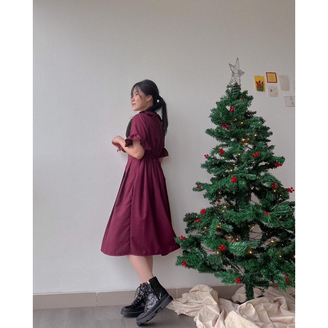 KANON- Suzume Dress - Dress midi vintage korean look