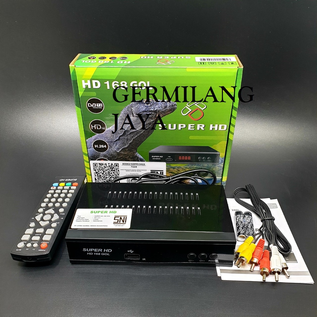 Super HD DVBT2 HD 168 GOL KOMODO