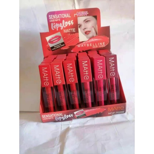 [ Satuan ] Maybeline matte red