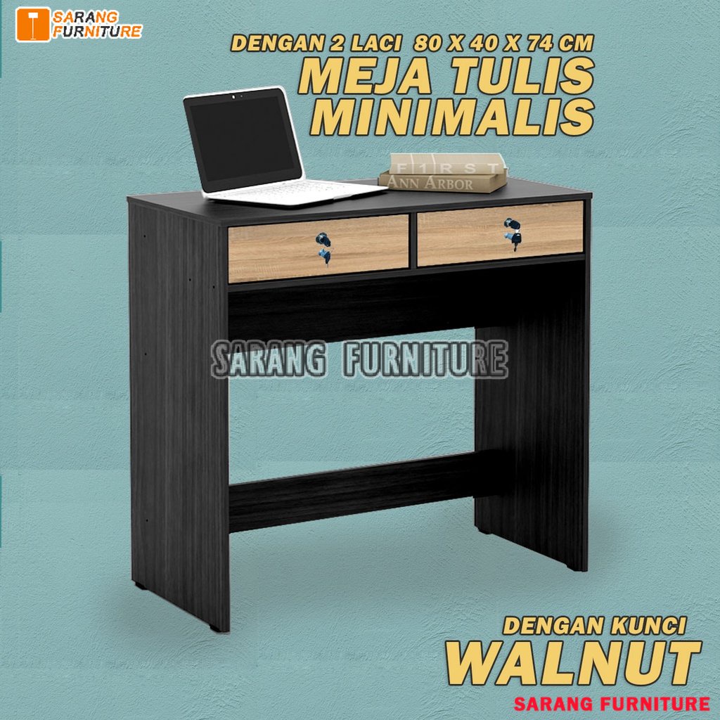 MEJA KERJA MEJA TULIS MEJA KANTOR KECIL MEJA BELAJAR RUANG KERJA RUMAH MK84 MT800 MEJA MINIMALIS