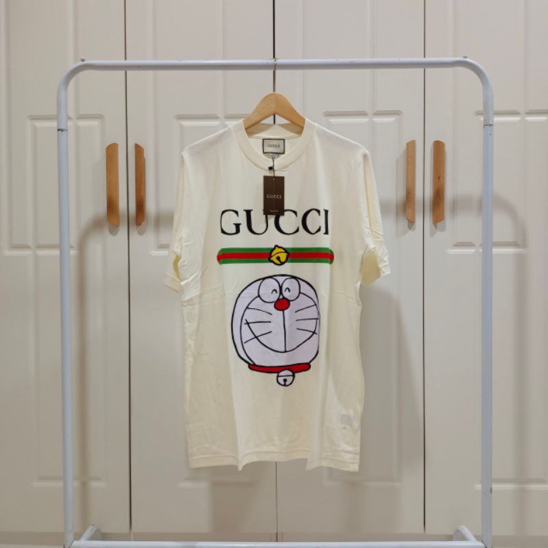 KAOS T-SHIRT GUCCI X DORAEMON FULLTAG 24S