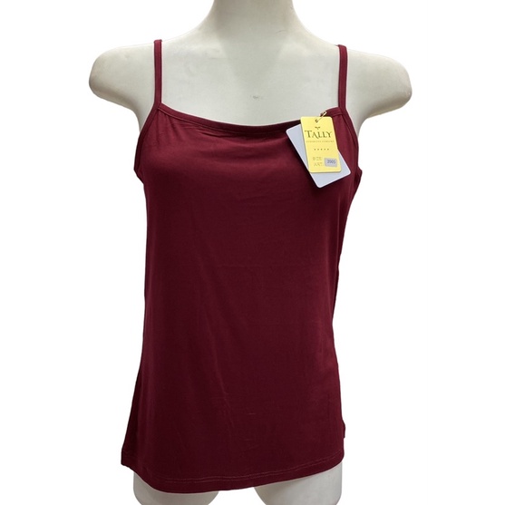 singlet tanktop polos tali kecil TALLY 2005 bahan viscose lembut freesize