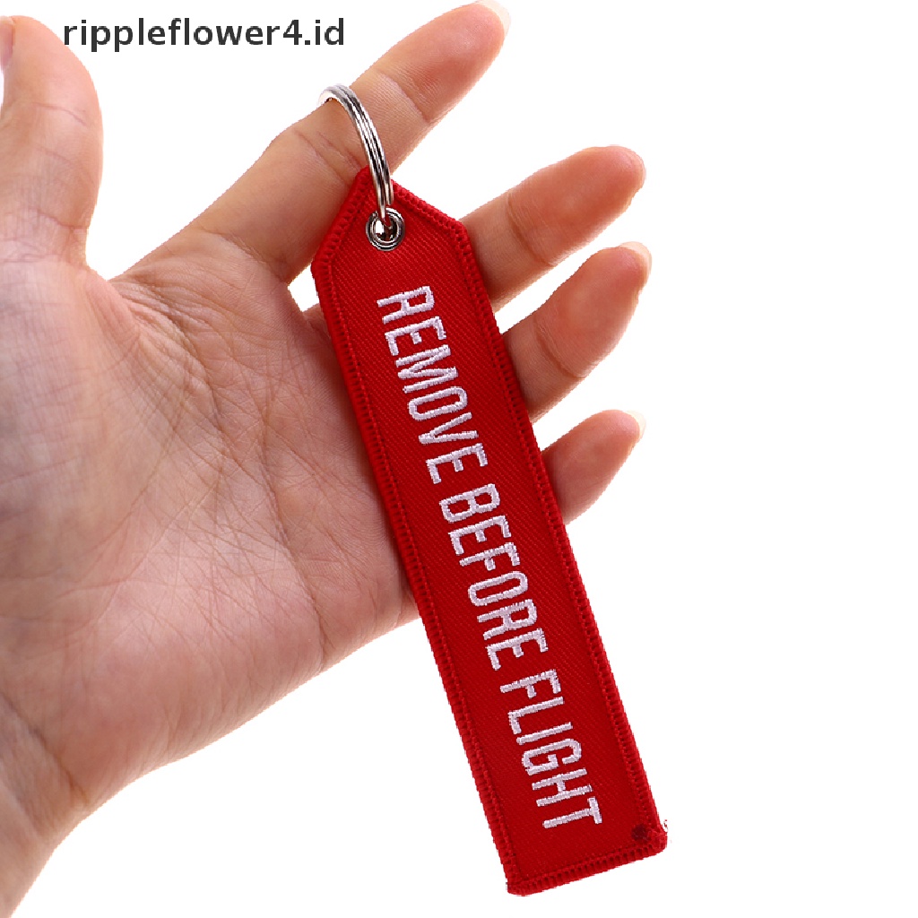 {rippleflower4.id} Lepas Sebelum Terbang Lanyards Tali Gantungan Kunci Untuk Card Badge Gym Key Chain~