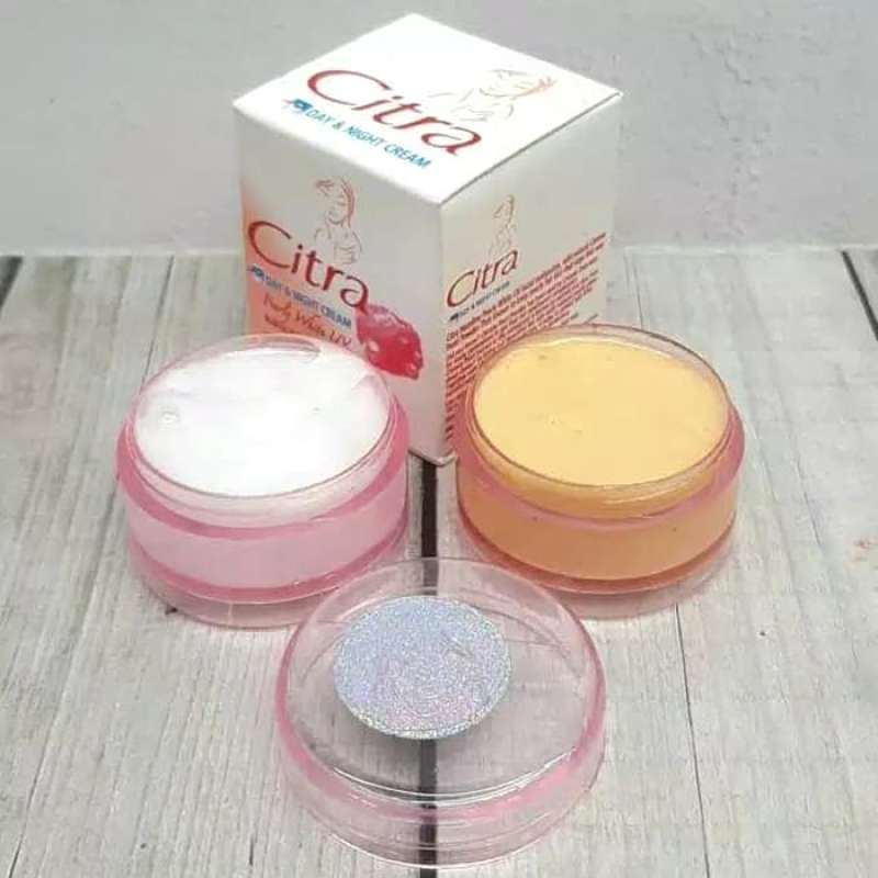 CREAM CITRA SUSUN 2IN1 - CREAM DAY AND NIGHT / CREAM PEMUTIH WAJAH ORIGINAL