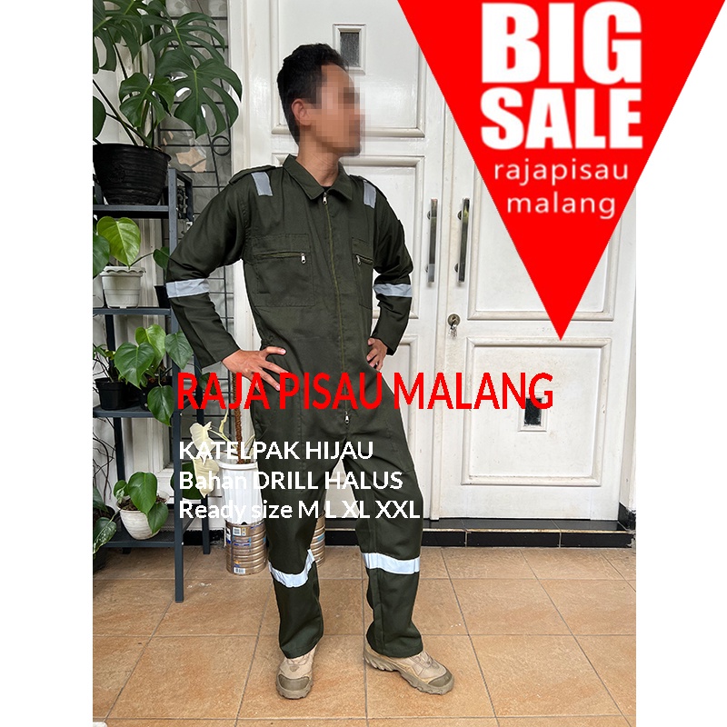 RPM Wearpack Coverall Safety / Baju / Seragam Kerja Proyek / Katelpak Termurah