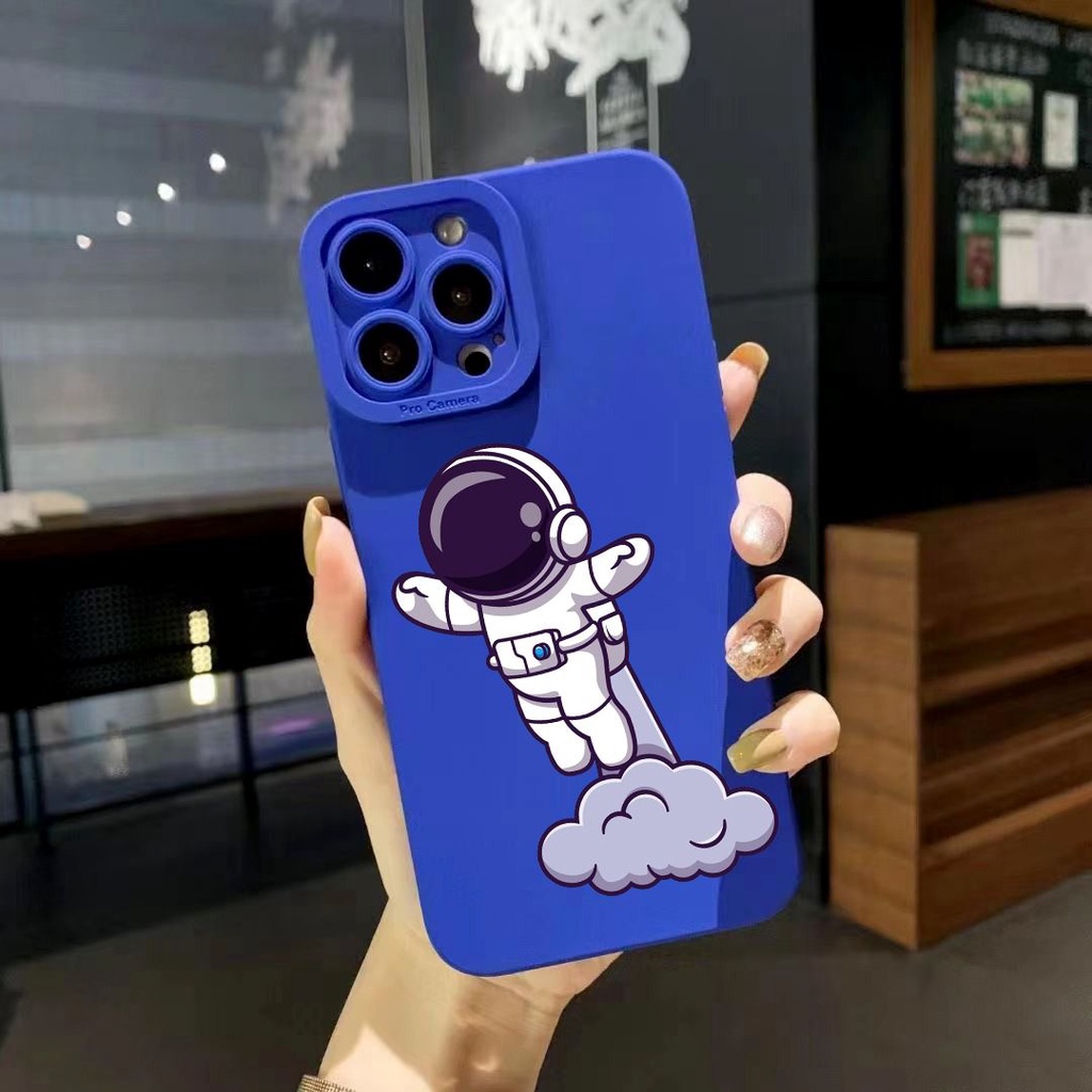 Softcase Motif Astronot CC33 for Asus Zenfone Max pro M1 ZB601 ZB602 k ZB601KL/ZB602K