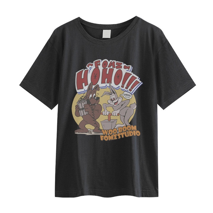 RDGF official shop  kemeja leher bulat kaos murah cartoon anime kaos cotton kaos kekinian kaos t shirt oversize PRIA &amp; WANITA (UNISEX)