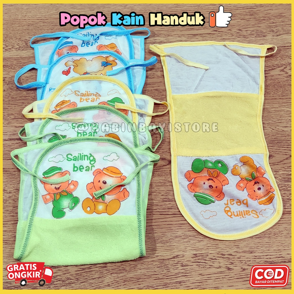 3 Pcs Popok Kain Handuk Bayi Newborn