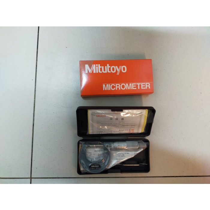 micrometer mitutoyo 103 137 micrometer 0-25mm Mitutoyo 103-137 Ori