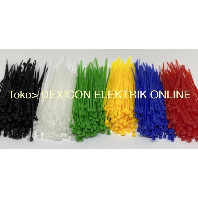 

Kabel Ties 10Cm/Size 2.5 X100/Pengikat Plastik/Kabel Tie/Kabel Serut