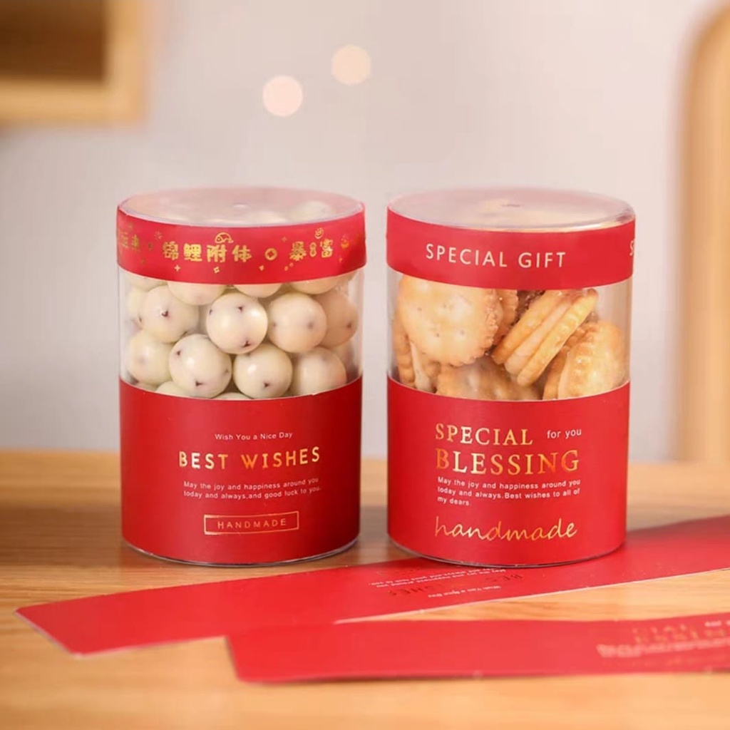 

Pita Toples Paperbelt PaperSleeve Sabuk Toples Hampers Kue Kering edisi Imlek CNY