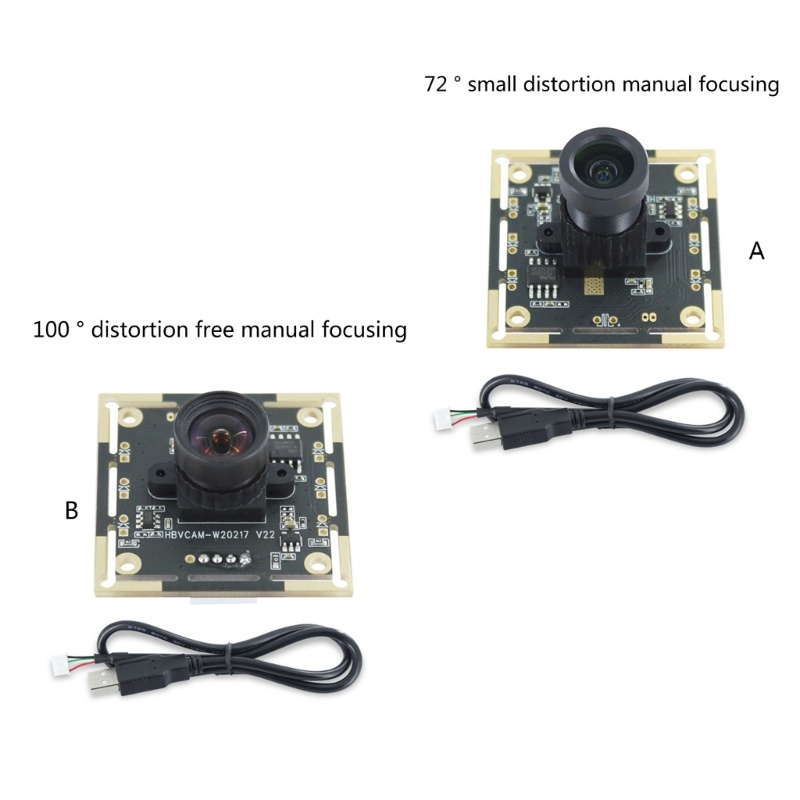 Zzz OV9732 Sensor Gambar USB Camera Module 1MP Modul Monitoring Lensa Manual-Fokus 720P MJPG/YUY2 Webcam Board