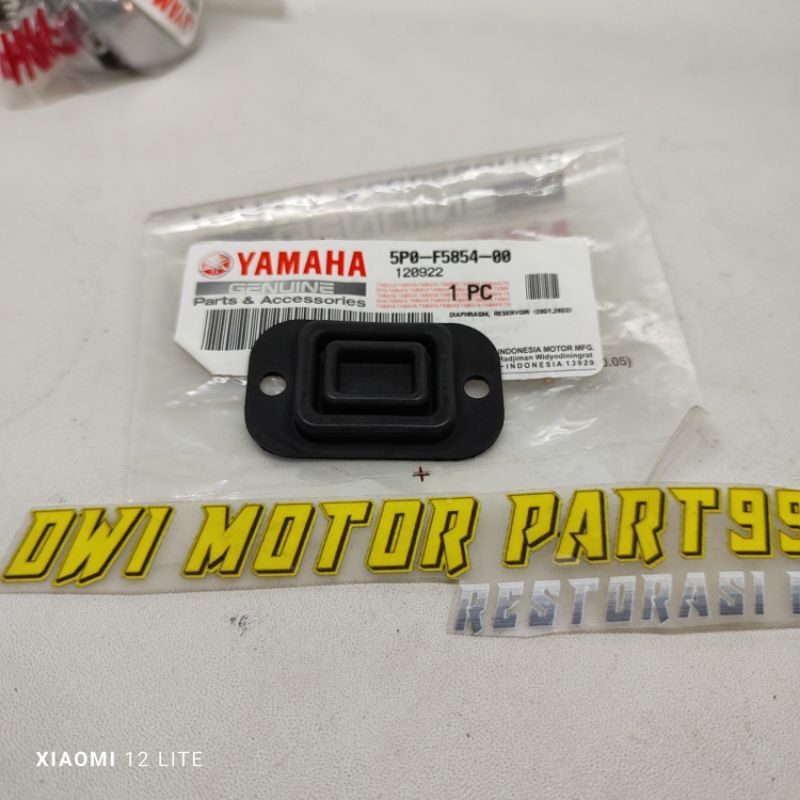 KARET SEAL TUTUP MASTER REM MIO SPORTY SMILE MIO J GT F1ZR ORIGINAL ORI YAMAHA