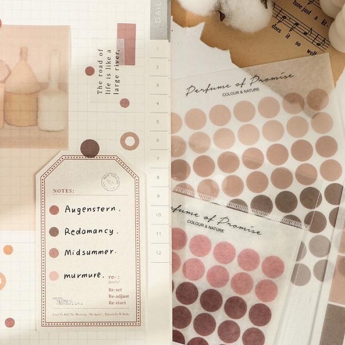 

Scrapbook Planner Decorative Sticker Aesthetic Style Isi 3 Lembar