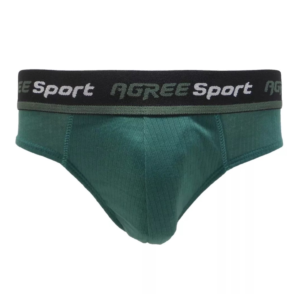 Paket isi 3 pcs Celana dalam pria Agree sport bahan katun original