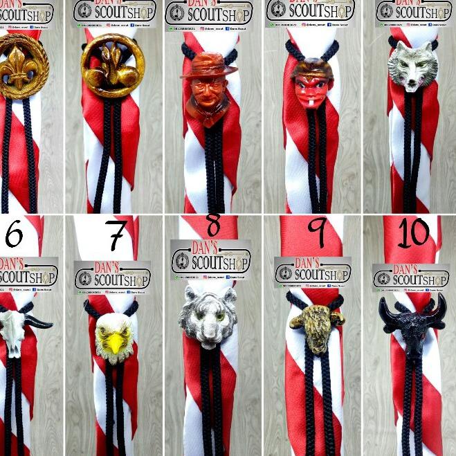 Borong Buruan Ring kacu pramuka wogle tali 3D