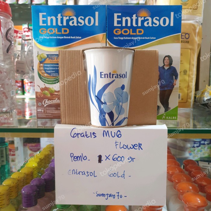 

[NEW] Entrasol gold vanila 600gr