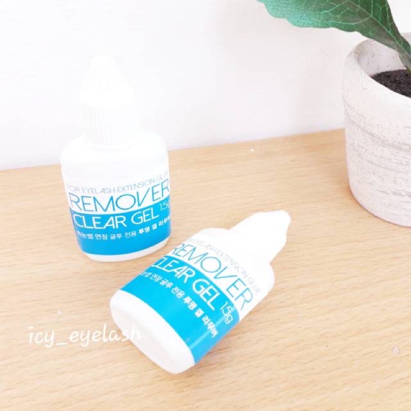 Gel Remover Glue for eyelash extensions extension made in korea 15ml remover pink gel