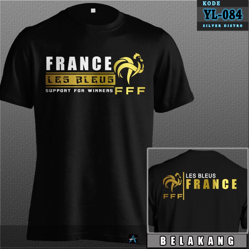 Kaos Timnas Prancis  supporter Les Bleus France 2022