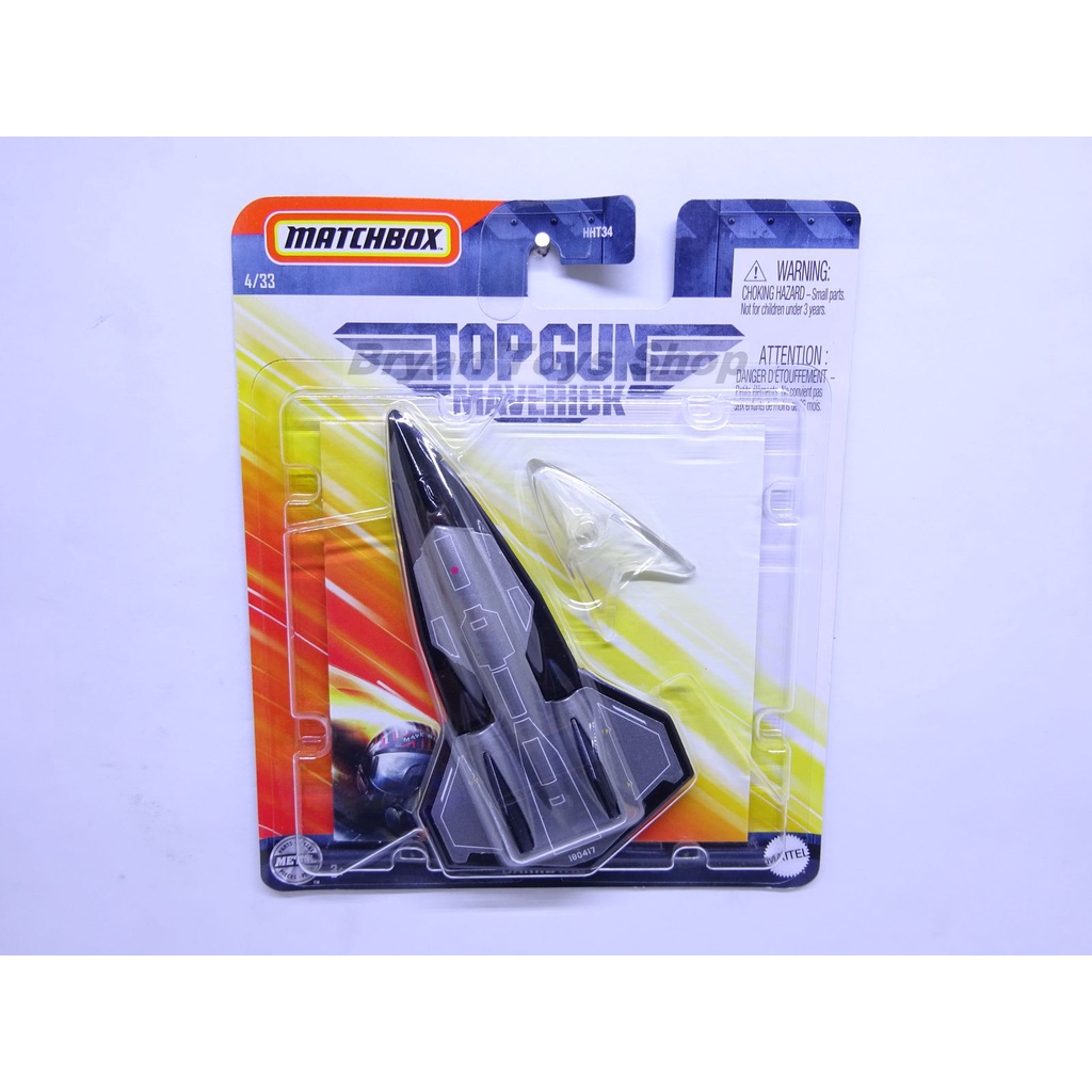 Matchbox Sky Busters Top Gun Maverick Darkstar Pesawat