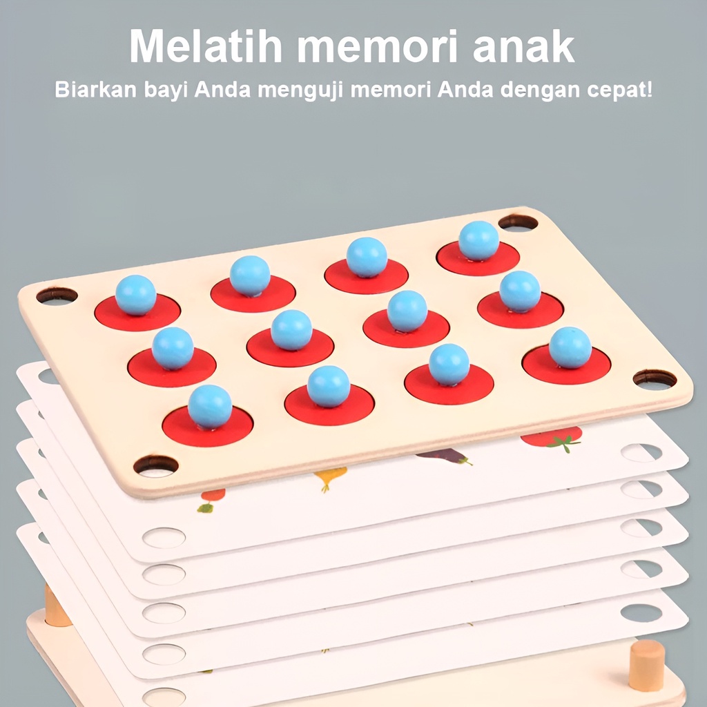 Mainan Edukasi Teka Teki Permainan Seru Untuk Keluarga | Memory Chess Match | Mainan Kado Ulang Tahun Anak Perempuan