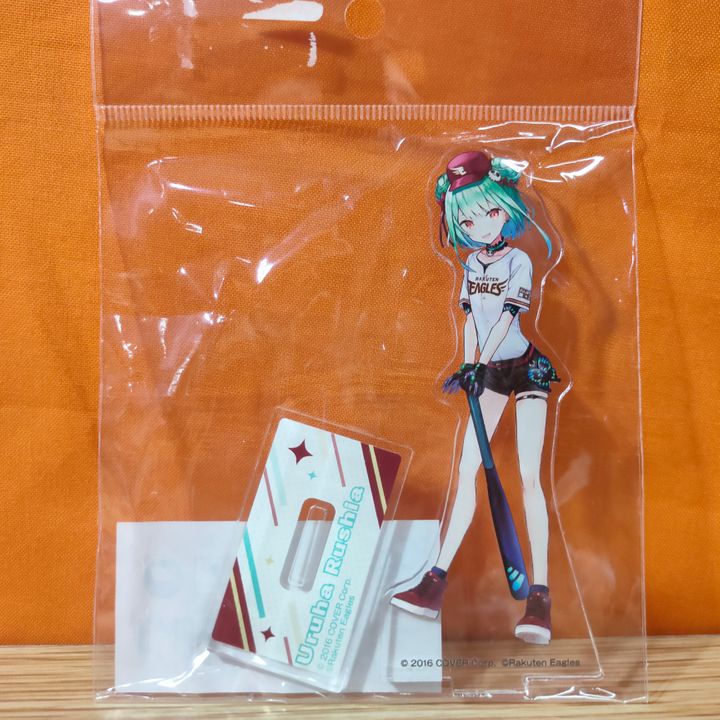 Uruha Rushia Acrylic Stand (12cm) - Hololive x P-League 6 Team Collaboration