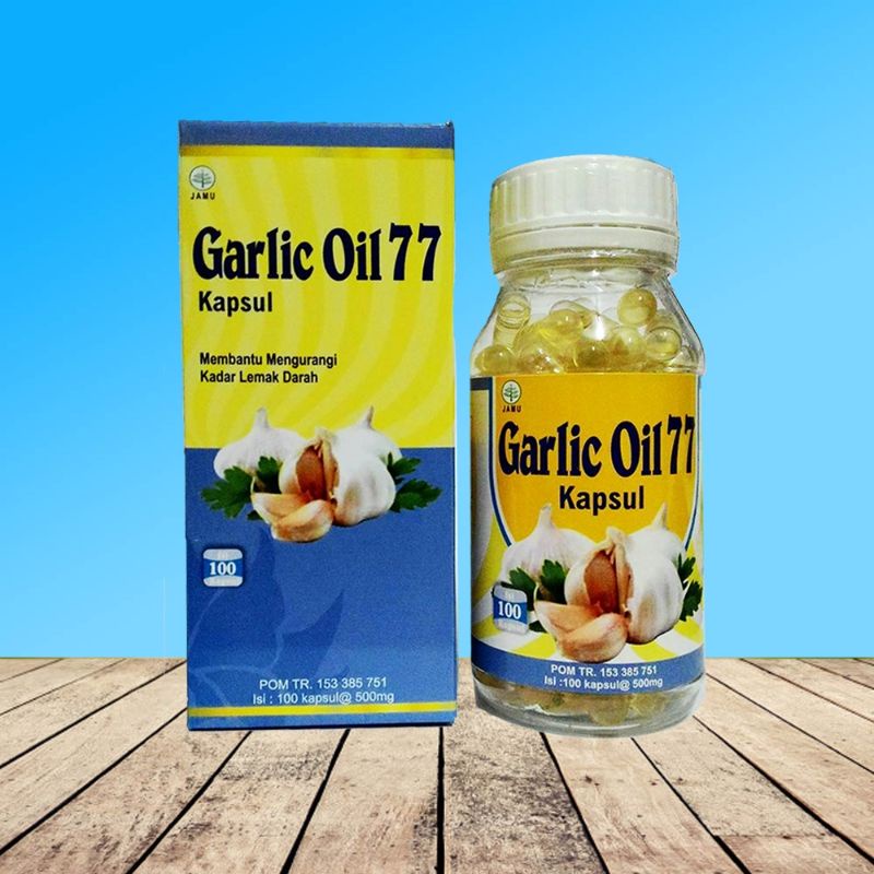 Garlic Oil 77 100 kapsul - Garlic Oil 60 kapsul | Bawang Putih kapsul