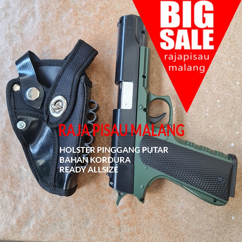 Holster Pinggang - Sarung Pistol Universal Model 9 SARUNG PINGGANG