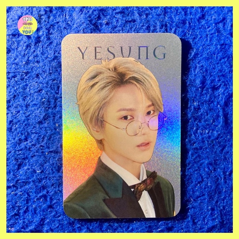 [READY] YESUNG Official Super Junior The Renaissance Renai MD Standee + Hologram Holo Photocard PC O