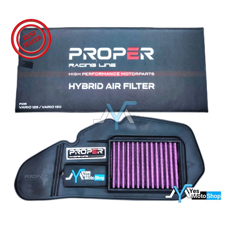 Jual AIR FILTER UDARA PROPER RACING LINE VARIO 125 VARIO 150 PCX 150 CBU 100 ORIGINAL Shopee