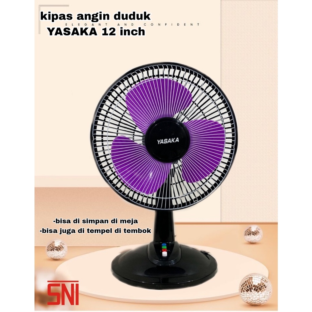 Kipas Angin Meja Listrik 12&quot; Inch Fan Desk KINGSTON-1212