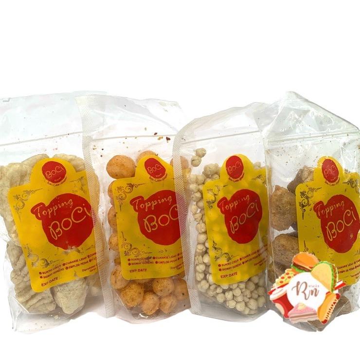 

⇰ Topping Boci cuanki lidah tahu sukro cikur emplod syomay kering ⍈