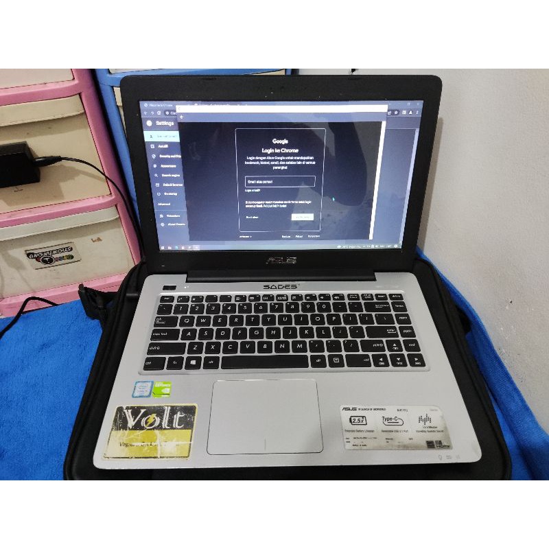 Jual Laptop ASUS A456U Gen 6 i5 6200U + GeForce 930m (RAM Sudah Upgrade