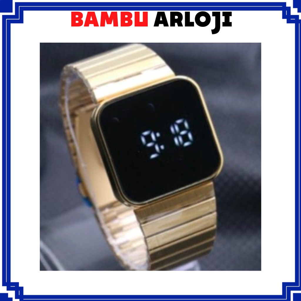 BAJ JAM TANGAN WATCH RANTAI SLIM  GOLD JAM TANGAN MURAH AP004