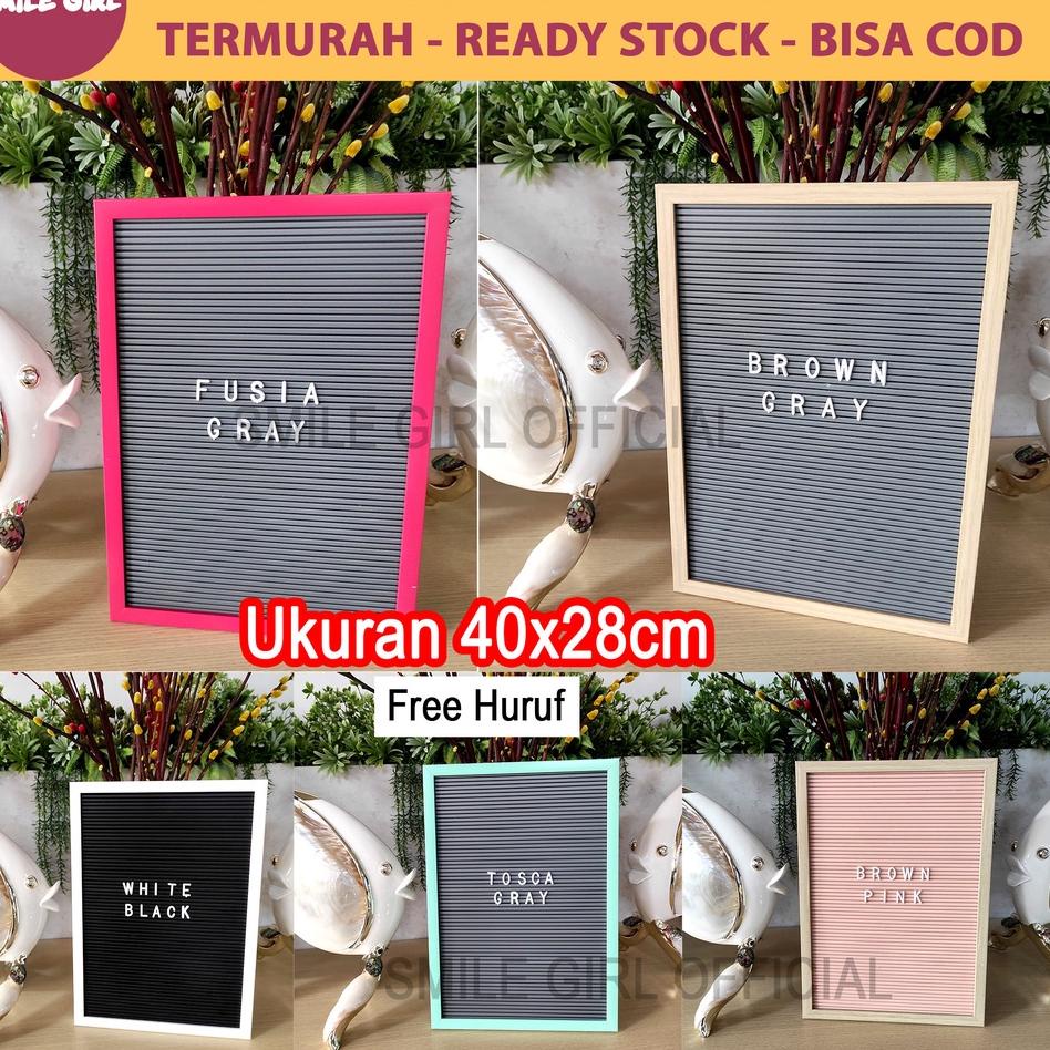 

Baru - TER Papan Nama Bayi / Letter Board Kekinian SmileGirl 40x28 국