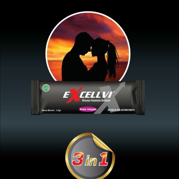 ⭐BISA COD⭐ Stamina Pria Dewasa (Kesehatan, Imunitas, Vitalitas) EXCELLVI Excellvi