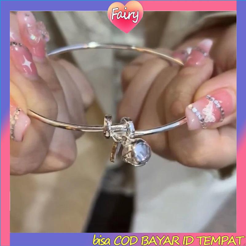 Gelang Kartun Wanita Cinnamoroll Dog Kuromi Sahabat Pasangan yang Dapat Disesuaikan Fashion Korea F