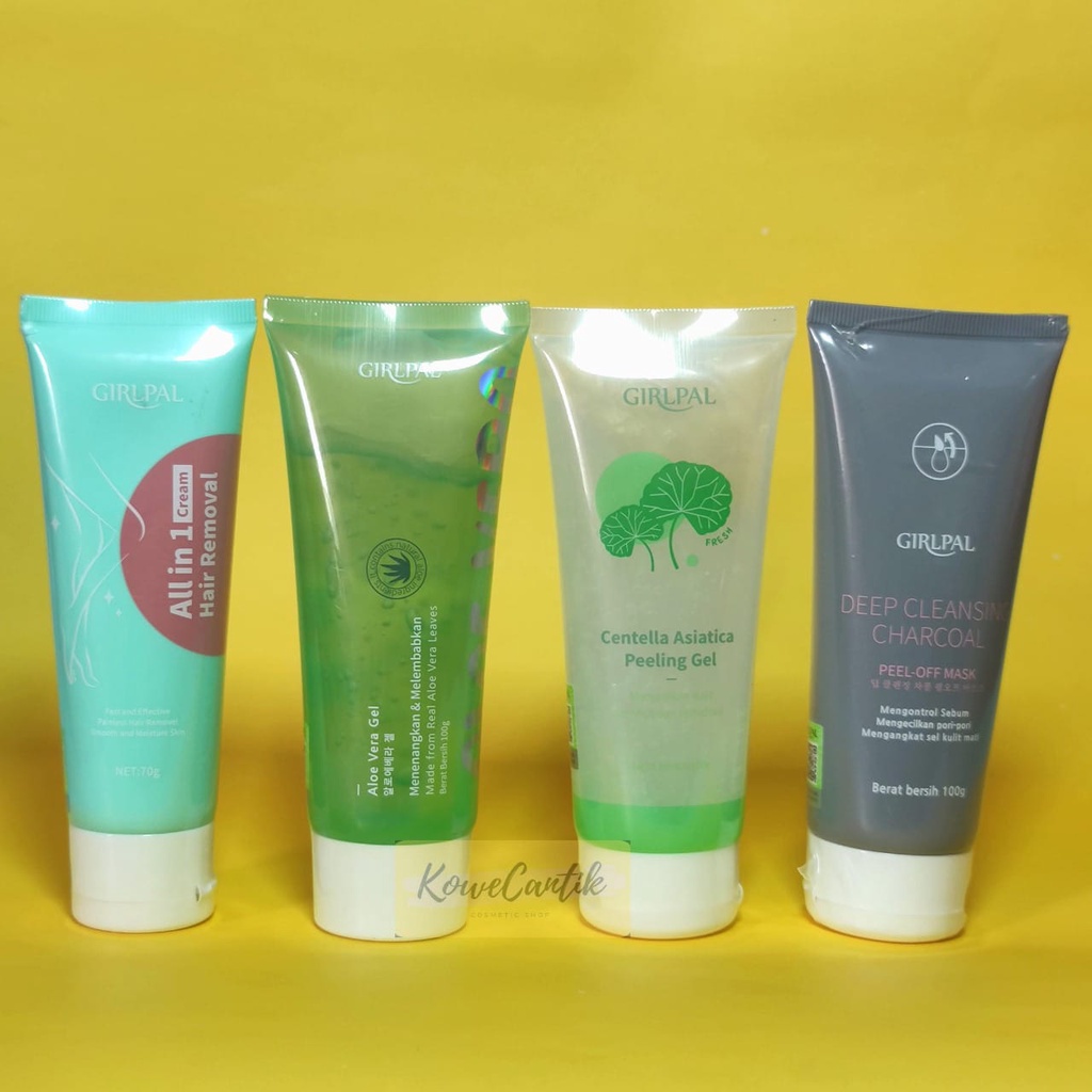 Jual GIRLPAL Centella Peeling Gel / Aloevera gel / Peel Off Mask / All