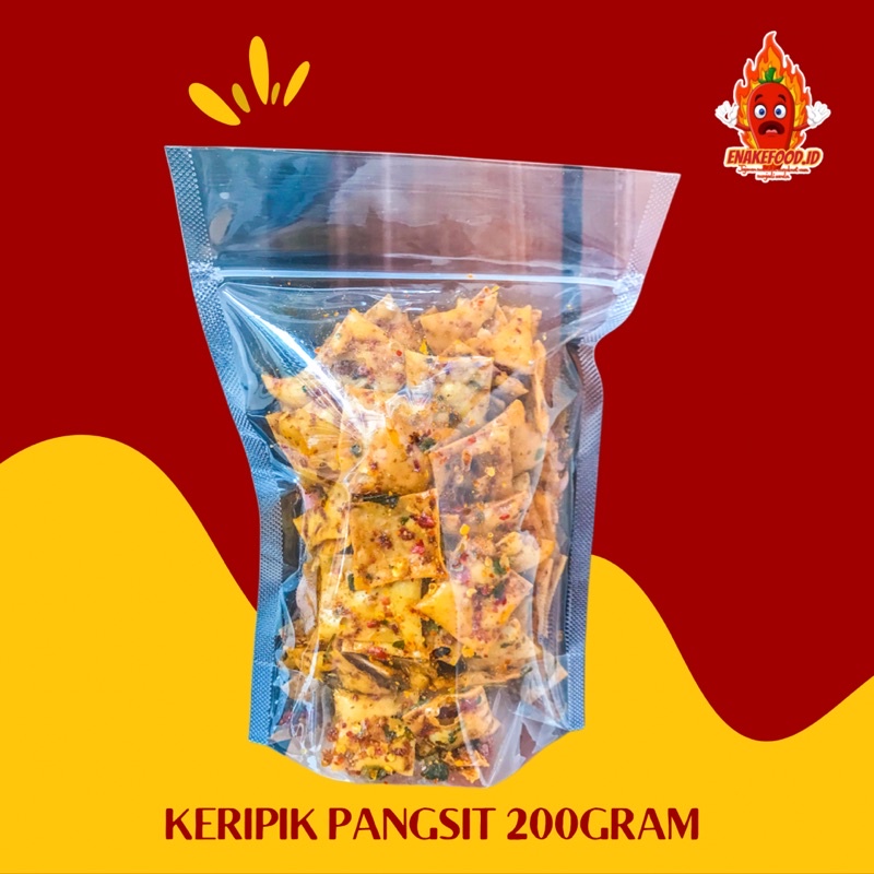 

KERIPIK KULIT PANGSIT BAWANG DAUN JERUK 200GRAM