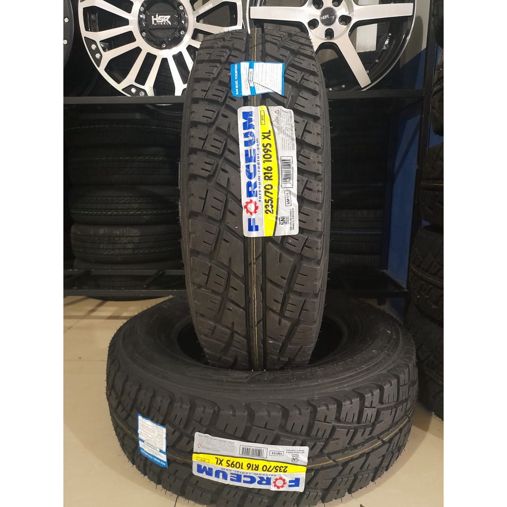 BAN MOBIL SEMI OFFROAD R16 UKURAN 235 70 RING 16 MERK FORCEUM ATZ
