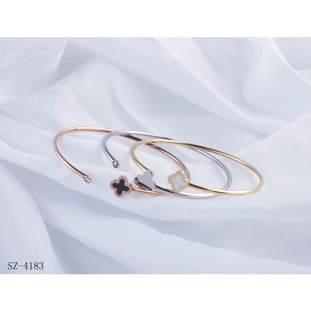 Gelang Titanium Set 3 Permata Perhiasan Fashion 115/4183