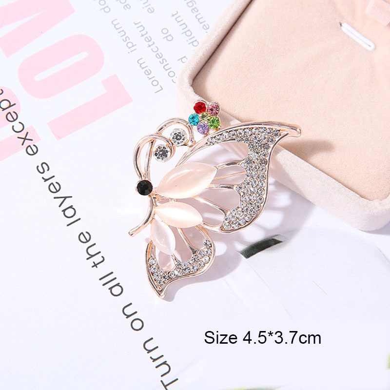 Korea Fashion Bunga Berlian Bros Dengan Mutiara Indah Kartun Pin Anti-fading Retro Korsase Pin