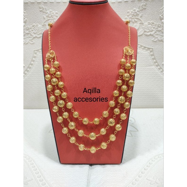 kalung Dubai / kalung kebaya / kalung pengantin / kalung baju bodo