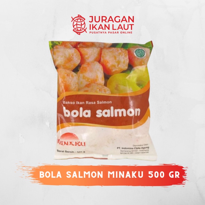 

Baso Ikan Rasa Salmon Minaku - 500 Gram