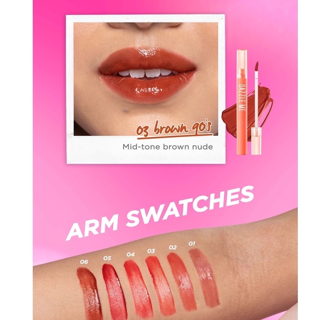 ❣️Rakkistore99❣️ DAZZLE ME Glossip Girl Lip Cream