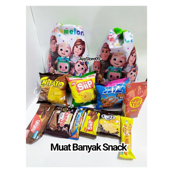 Tas Snack Ulang Tahun/Tas hidangan/tas bingkisan/tas gendong/tas snack