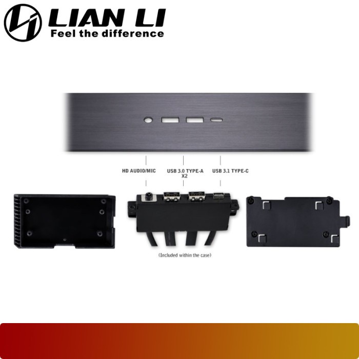 LIAN LI O11D Dynamic EVO Top I/O Kit - White